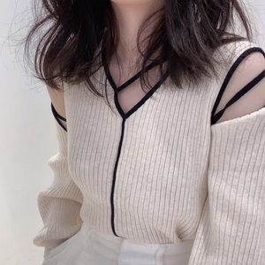 ❌SOLD❌ SNIDEL 2 Piece Bolero Layered Knit Pullover